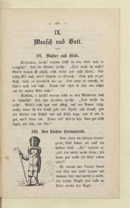 IX. Mensch und Gott