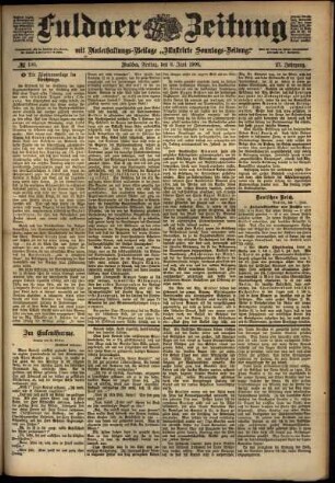 Ausgabe vom Freitag, den 08. Juni 1900.