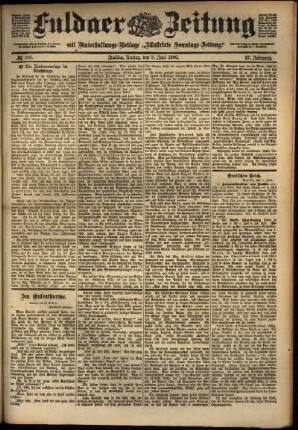 Ausgabe vom Freitag, den 08. Juni 1900.
