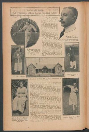 Bodas de plata del "Buenos Aires Lawn Tennis Club"