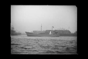 Dora Horn (1958), Frachtschiff (reefer), H. C. Horn, Hamburg, Bau-Nr. 443