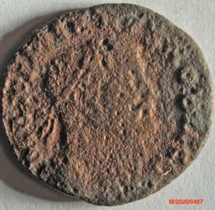 Römische Münze, Nominal Follis, Prägeherr Diocletian (?) für Galerius Caesar, Prägeort Trier, Original