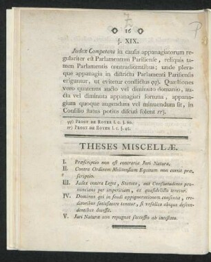 Theses Miscellae.