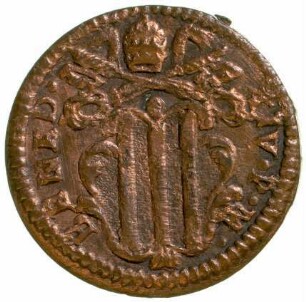 Münze, Quattrino, 1740 - 1758