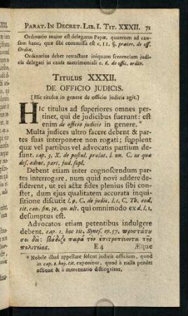 71-95, Titulus XXXII. - Titulus XLIII.