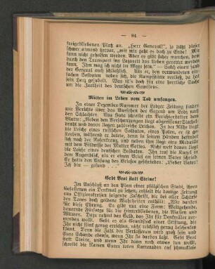 Mitten im Leben vom Tod umfangen.