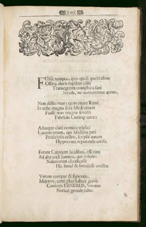 Fuisse tempus, quo quasi quercubus ...