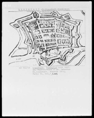Stadtplan von Lippstadt nach Merian