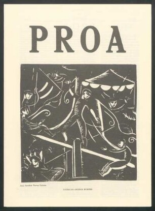 Hamacas. - [Grabado por Norah Borges] : Para Carolina Torres Cabrera. - [sin firma, nombre impreso (tobogán y calesita)]