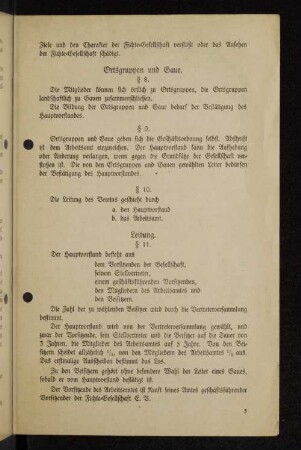 Ortgruppen und Gaue.