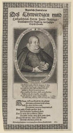 Bildnis des Jacob Reihing