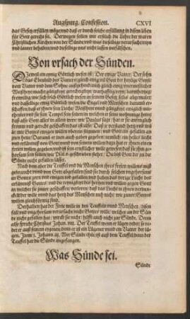 Von ursach der Sünden.