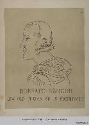 Oberkörper des Robert von Anjou (nach der Krönung von Simone di Martino in Neapel)