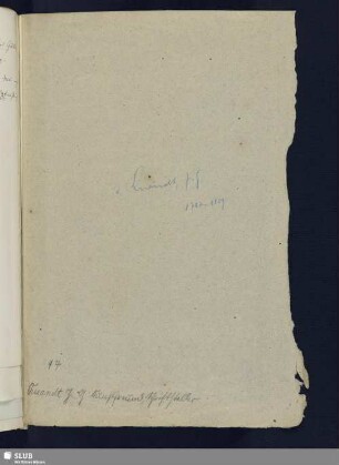 Nr. 215-267. Quandt, Johann Gottlob von