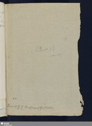 Nr. 215-267. Quandt, Johann Gottlob von