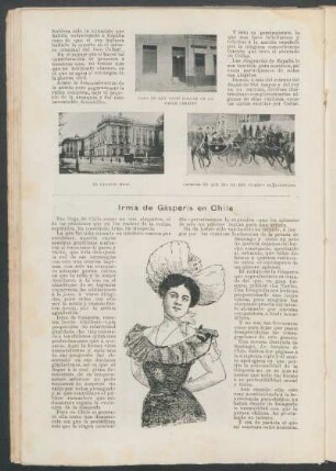 Irma de Gáspris en Chile