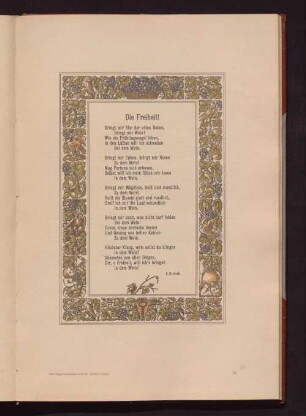 Otto-Hupp-Ornamente Serie 69. Schrift: Gracillis