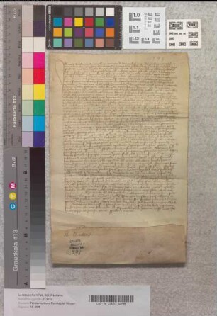 Notariatsinstrument in welchem Heinicke Rossche Procuratoren ernennt zu gewissen Rechtsgeschäften.