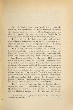Beitrag zur pathologischen Anatomie der syph. Affection der Leber : (Münchner) Inaugural-Dissertation