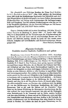 Festschrift zum 75-jährigen Bestehen der Firma Carl Schönfeldt's Buchdruckerei KG : Hamburg, 1968