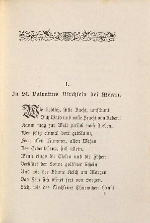 Sanct Valentin : Dichtung von Christian Schneller