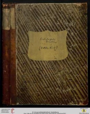 Sammlungsbuch der Pathologischen Sammlung Heidelberg