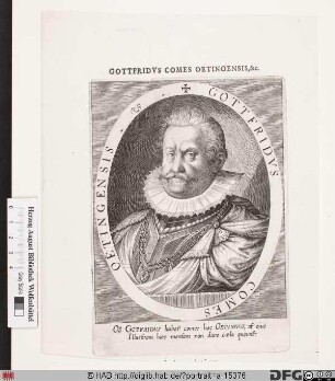 Bildnis Gottfried Graf von Oettingen