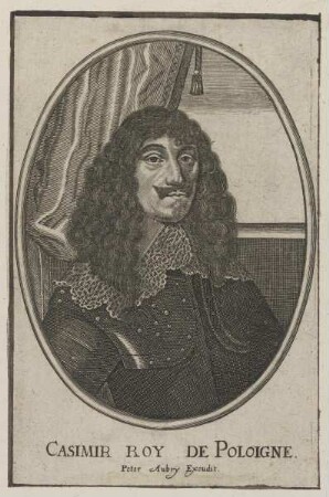 Bildnis des Casimir, König von Polen
