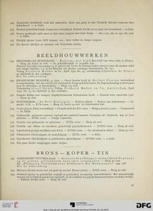 Brons – koper – tin (Nr. 741-776)