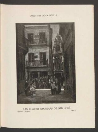 Las cuatro esquinas de San José - [Dibujo]