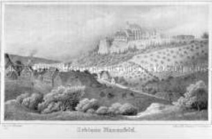 Schloss Mansfeld (Illustration aus einem unbekannten Buch)