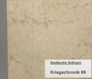 Lebensmittelkartenserien für den Raum Solingen 65-74