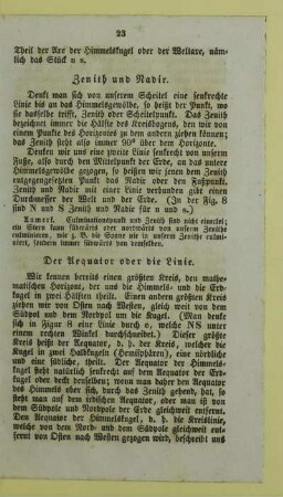 Der Aequator oder die Linie