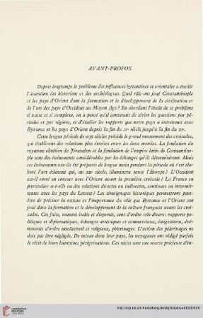 Avant-propos