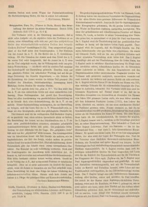 243-245 [Rezension] Loofs, Friedrich, Paulus von Samosata