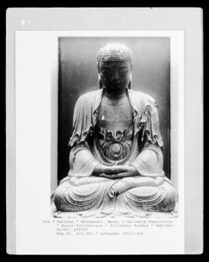 Sitzender Buddha