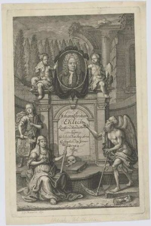 Bildnis des Johann Christian Ehlich