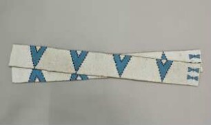 Zierrand mit Perlstickerei für Leggings