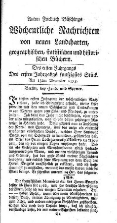 Fünfzigstes Stück