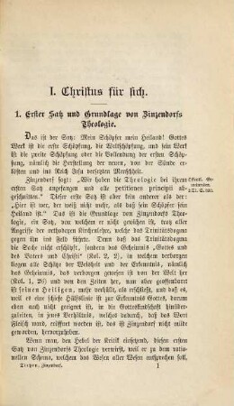 Zinzendorf : hier ist wer, der weiß nicht mehr, als daß sein Schöpfer sein Heiland ist