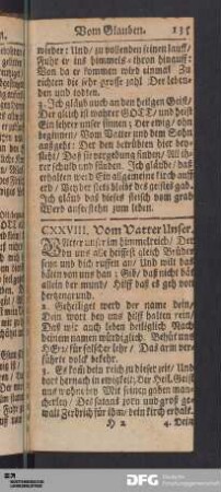 Vom Vatter Unser.