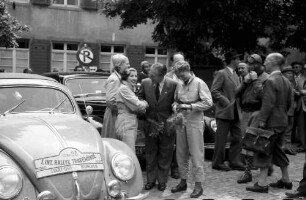 Freiburg: Nr. 36; Katja Ajak auf VW; im Wagen