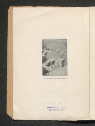 Aus den deutschen Grabungen in Babylon