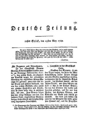 Für Regenten und und Unterthanen