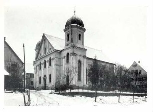 Laupheim, BC; Synagoge, Außenansicht