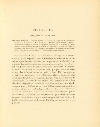 Chapitre IV. Industrie et commerce