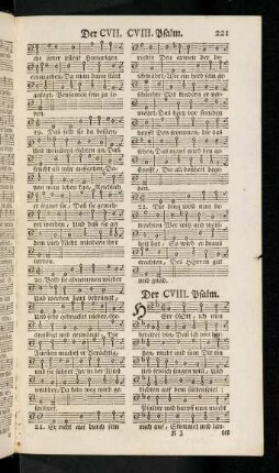 221-238, Der CVIII. Psalm. - Der CXVIII. Psalm.