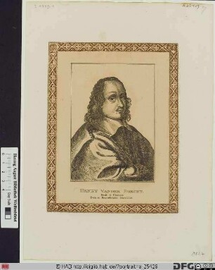 Bildnis Hendrick van der Borcht d. Ä.