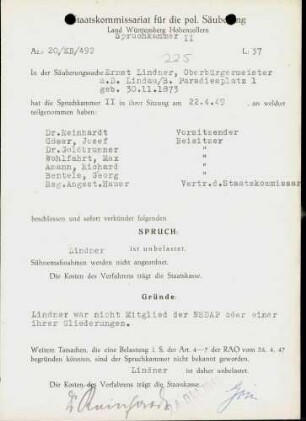 Lindner, Ernst