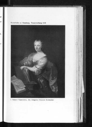 1. Robert Tourniéres, Die Sängerin Fräulein Desmatins